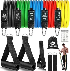 Resistance Bands Set (5 Levels)